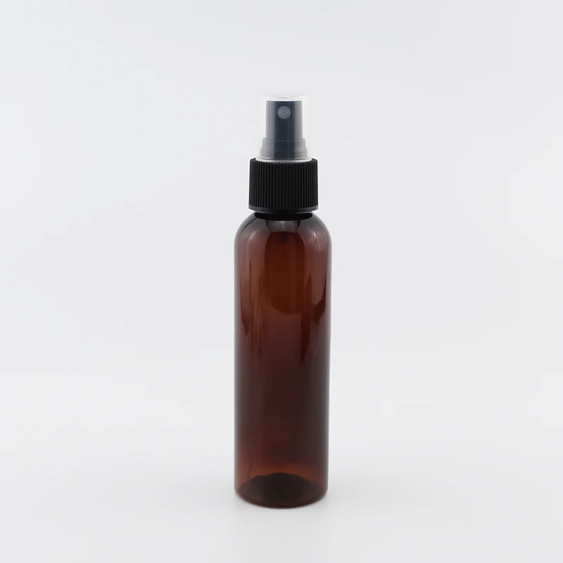 Brown Bottle Black 120 мл X 40 черный распылитель воды пустой пластиковый косметический флакон, 120cc флакон духов - Цвет: Brown Bottle Black