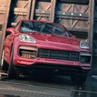 Модель автомобиля Welly 1:24 Porsche Cayenne из сплава Turbo, игрушечные машинки, сборные подарки, транспортная игрушка без дистанционного управления