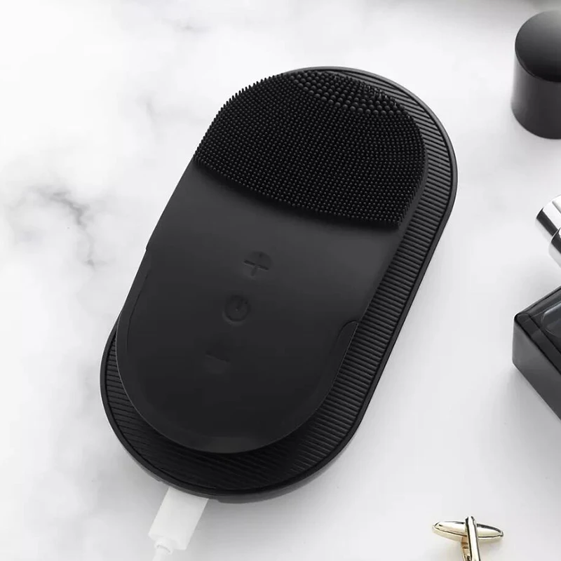 Электрическая глубокая Чистящая Щетка массажная Wellskins 10 уровней звуковой мойки