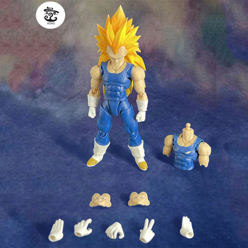 В наличии Kong Studio SHF SSJ3 Вегета Vegeto вегетто экшн-фигурка игрушка |