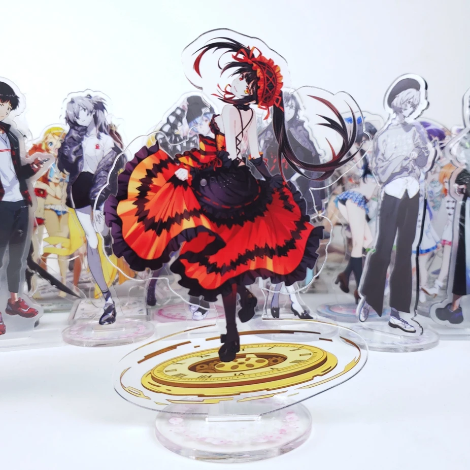 Аниме Дата живой Yatogami Tohka Tenka брелок подставка акриловая модель тарелка