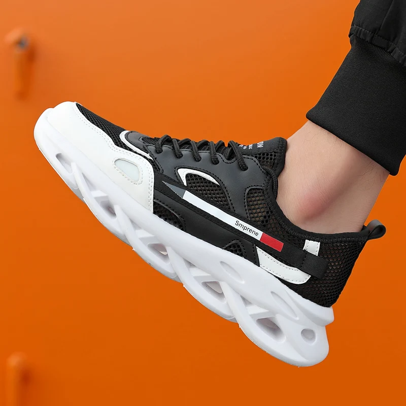 

2021 Hot sale Spring Autumn Men Casual Shoes Plus Size 36-47 Breathable Men Shoes Casual Footwear Unisex Sneakers Men Trainers
