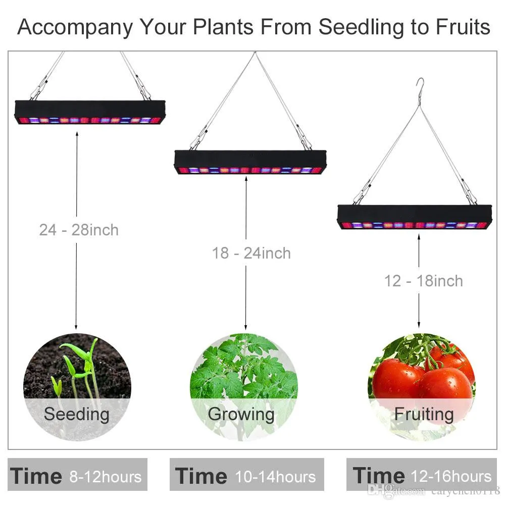 Grow Light Plant LED light Anti-fog 25W Lamp for Indoor Plants with Red Blue UV &amp IR Spectrum Growing &ampFlower | Лампы и