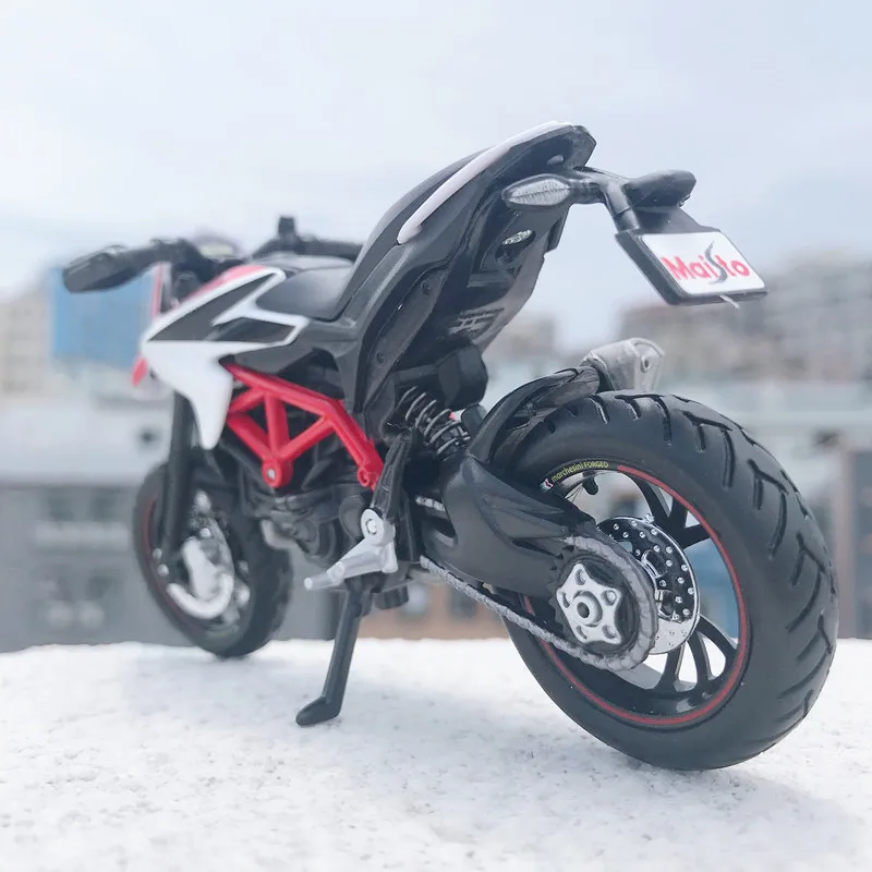 Модели литых под давлением мотоциклов Maisto NEW 1:18 DUCATI HYPERMOTARDS работоспособная