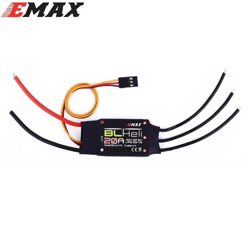 Контроллер скорости Emax 12A 20A 30A BLHELI ESC для радиоуправляемого дрона FPV сделай сам