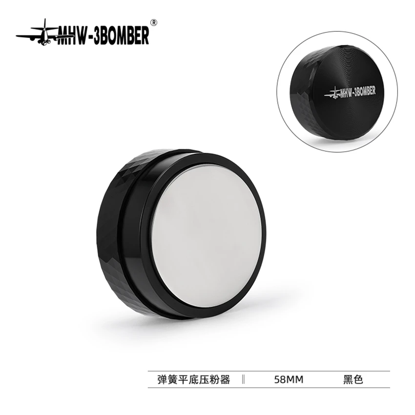 Карандаш для кофе калиброванный с плоской основой 58 мм из нержавеющей стали 304