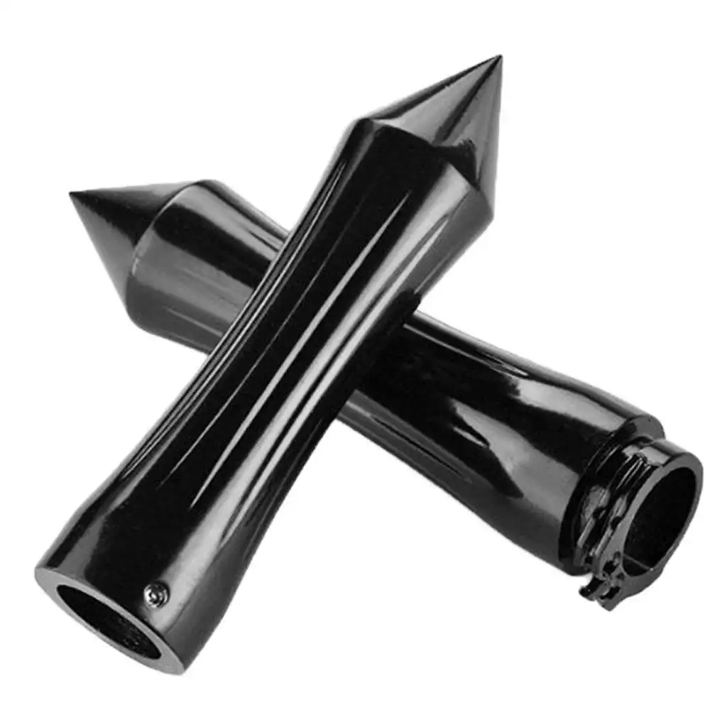 

2Pieces Motorcycle Bullet Shape 1' 25mm Hand Grips Motorcycle Accessory