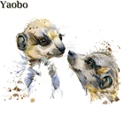 Алмазная живопись с животными, картина 5d сделай сам, квадратные и круглые мозаики из смолы, маленькая мышь, подарок на год, 50 х40