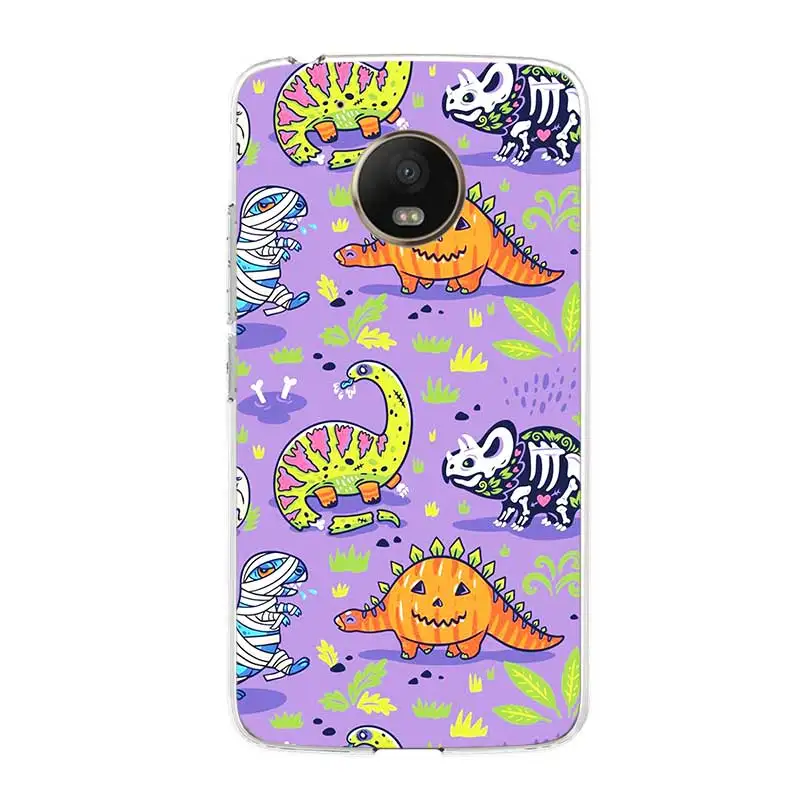 

Little Dinosaur Case Cover For Motorola G9 Play G9 Plus G7 Plus G8 Power Lite Soft Silicone Cases For Moto G5 G5S G6 E5 Back Cov