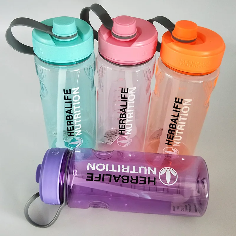 Herbalife питательная бутылка для воды 1000 мл пластиковый питьевой чайник спорта на