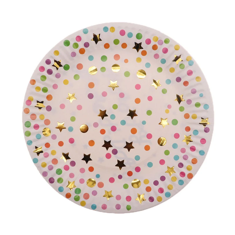 Бумажная чашка для свадебной вечеринки праздничные принадлежности розовый и