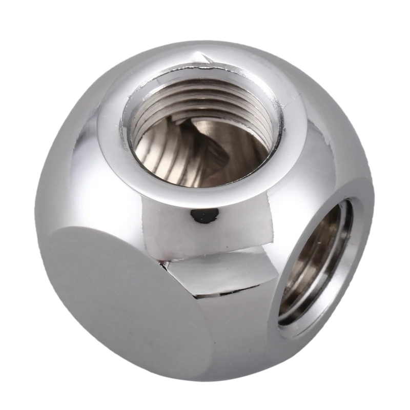 G1/4 внутренняя резьба латунь 3-х полосная сплиттер мяч фитинг для трубка