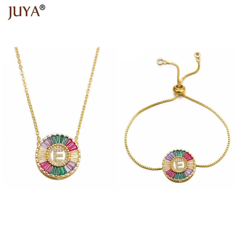 2 шт. золотая цепочка ожерелье с буквенными подвесками ювелирные изделия