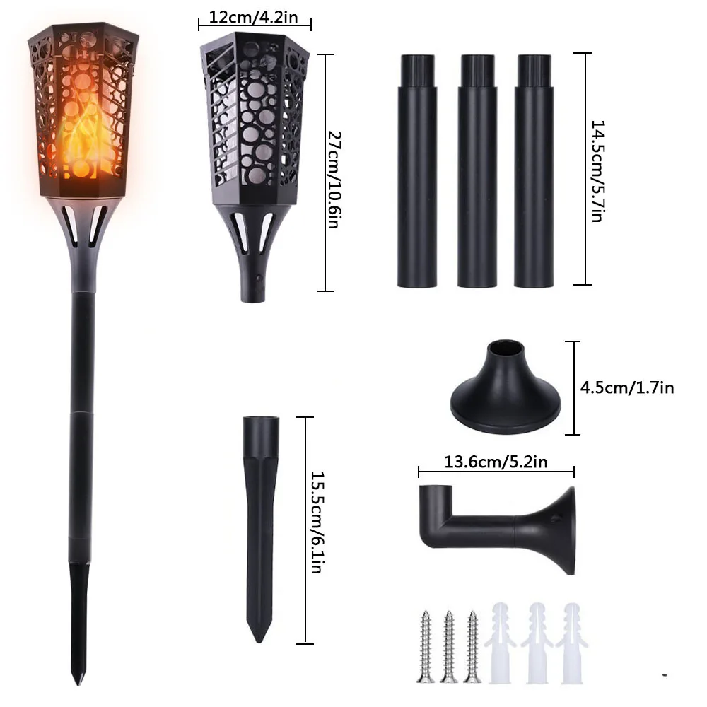 

Cazadora Solar Torch Lamp Simulation Flame Lamp Lawn Lamp 99LED Outdoor Garden Landscape Lamp