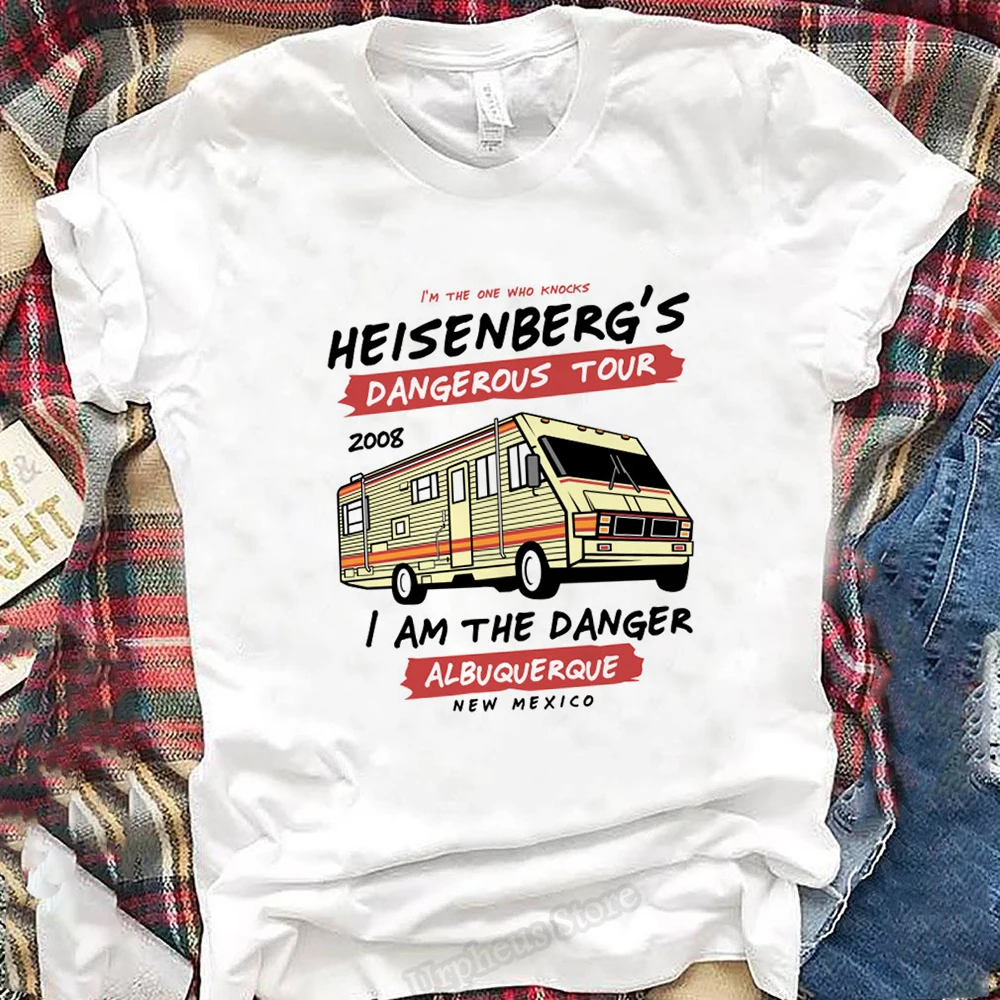 Футболка Heisenberg dangeral Tour футболка из 100% хлопка с надписью best Call Saul летняя