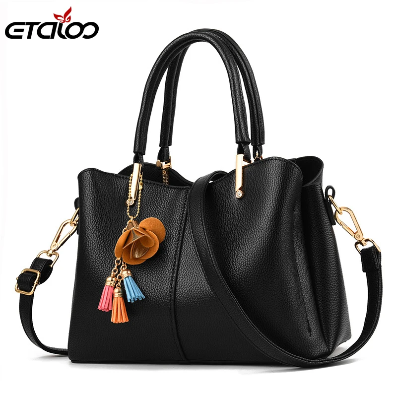 Женская сумка с кисточками повседневная женская мессенджер Дамский кошелек для