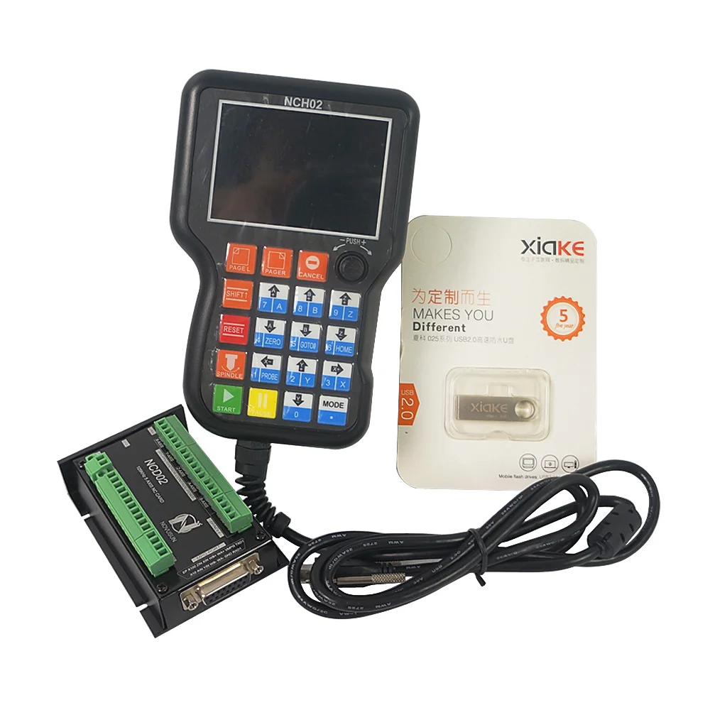 

NCH02 Handheld Motion 5Axis USB CNC Motion Control System Controller Board for Diy CNC Machine