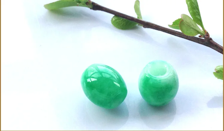 100% натуральный зеленый нефритовый бисер кулон ожерелье для женщин ювелирные