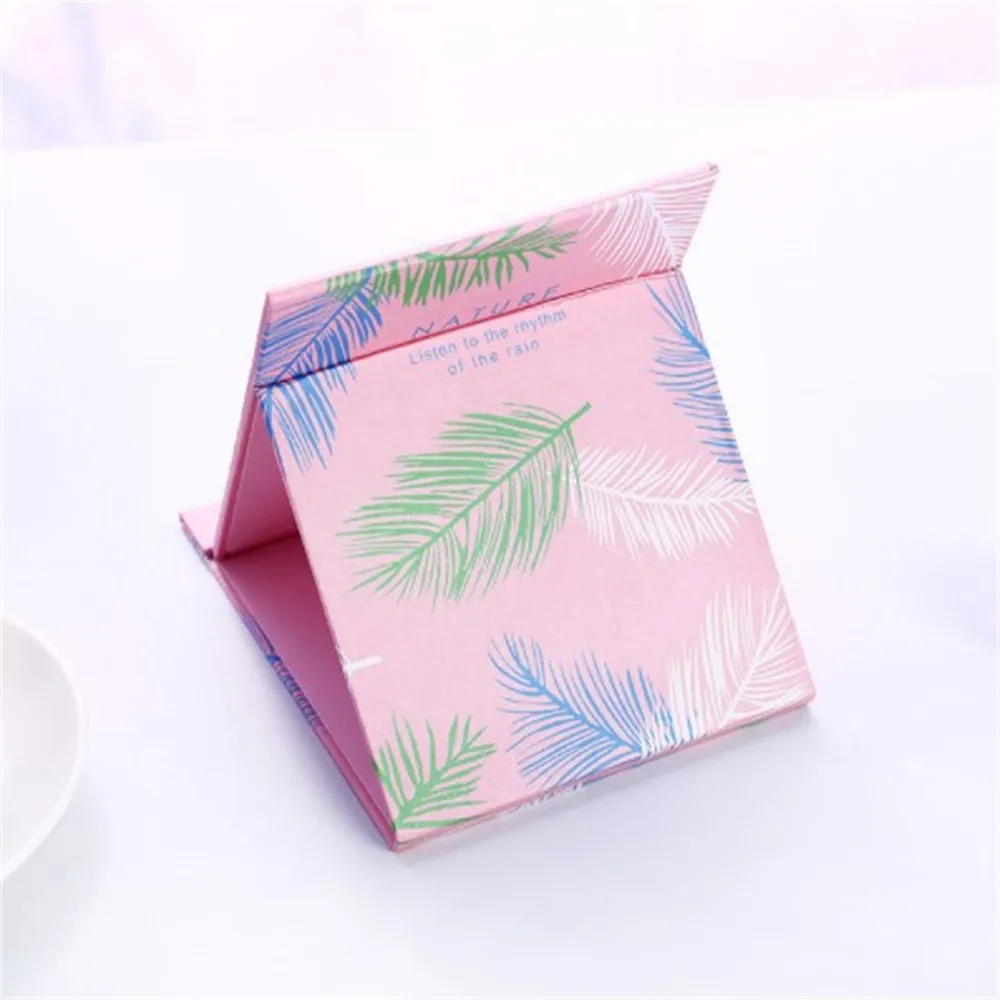 1 шт. портативное мини зеркало карамельных цветов в Корейском стиле|Зеркала для