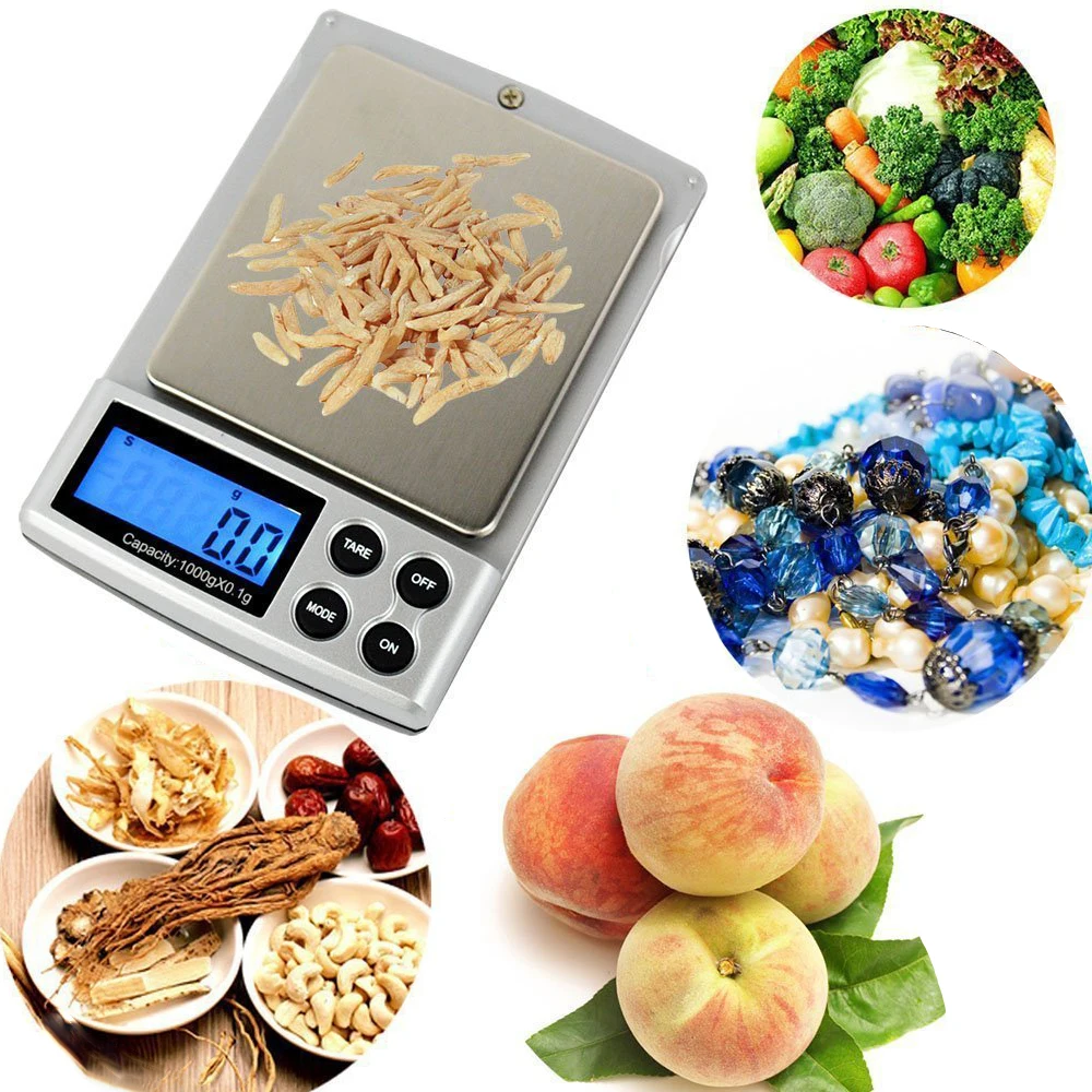 Мини портативные весы для ювелирных изделий жидкокристаллический электронный