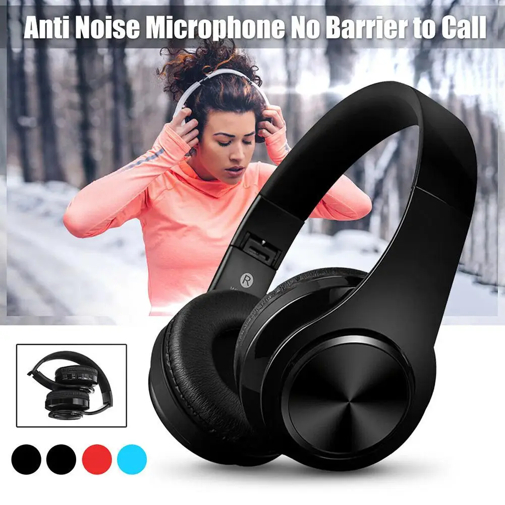 

Foldable Bluetooth Wireless Sport Headphone Super Bass Stereo Music Headset