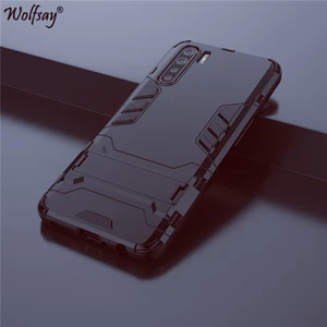 for oppo a91 case shockproof armor robot rubber cover hard back pc phone case bumper for oppo a91 protective cover for oppo a91 free global shipping