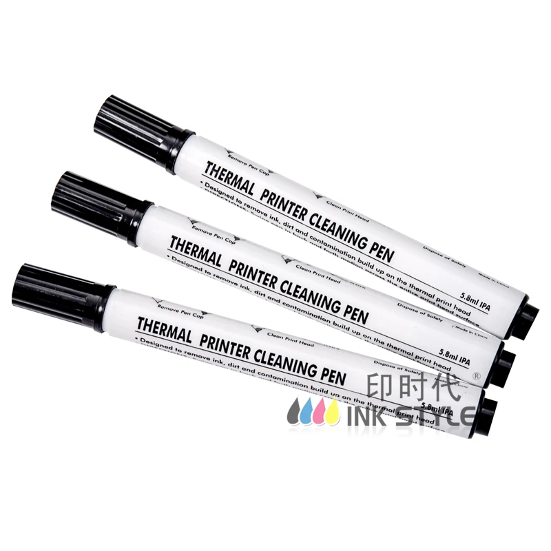 Ручка для чистки печатающей головки 3x ACL005 совместима с принтером ID Карт Evolis Primacy