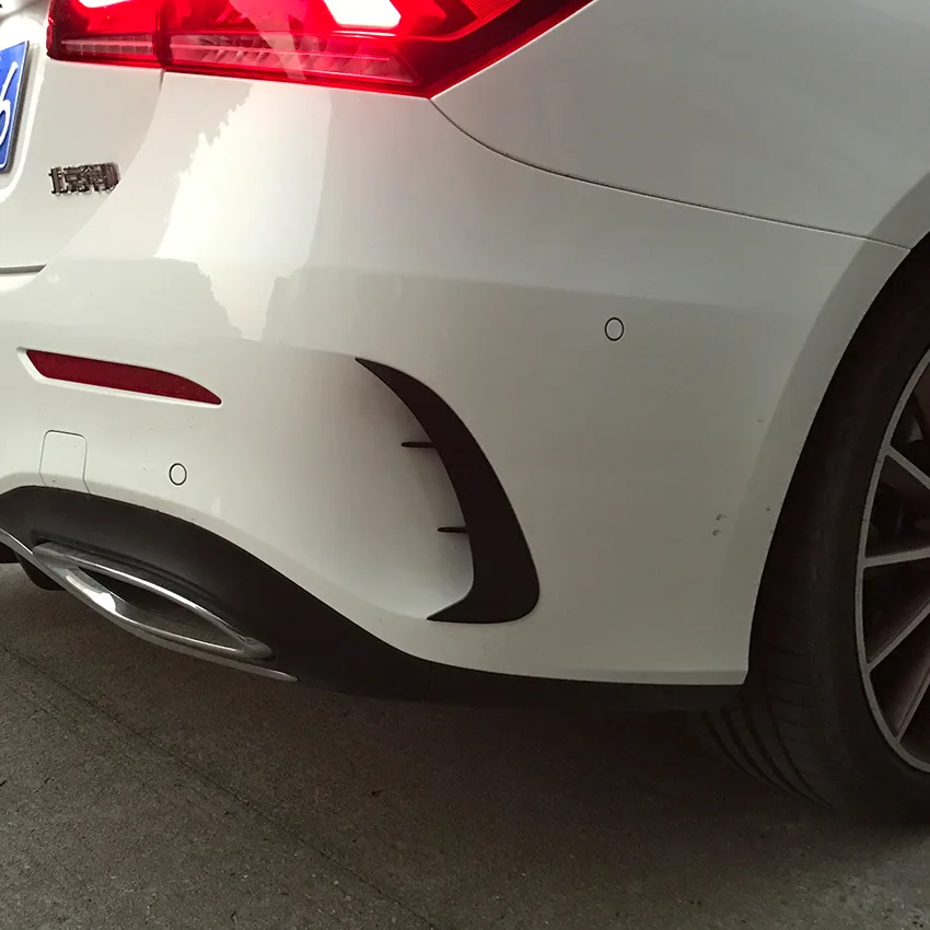 spesifikasi 2021 Cocok Untuk Mercedes 19 Benz A180l A200l New A-class Sports Surround Bar Amg Pisau Angin Belakang Refitting