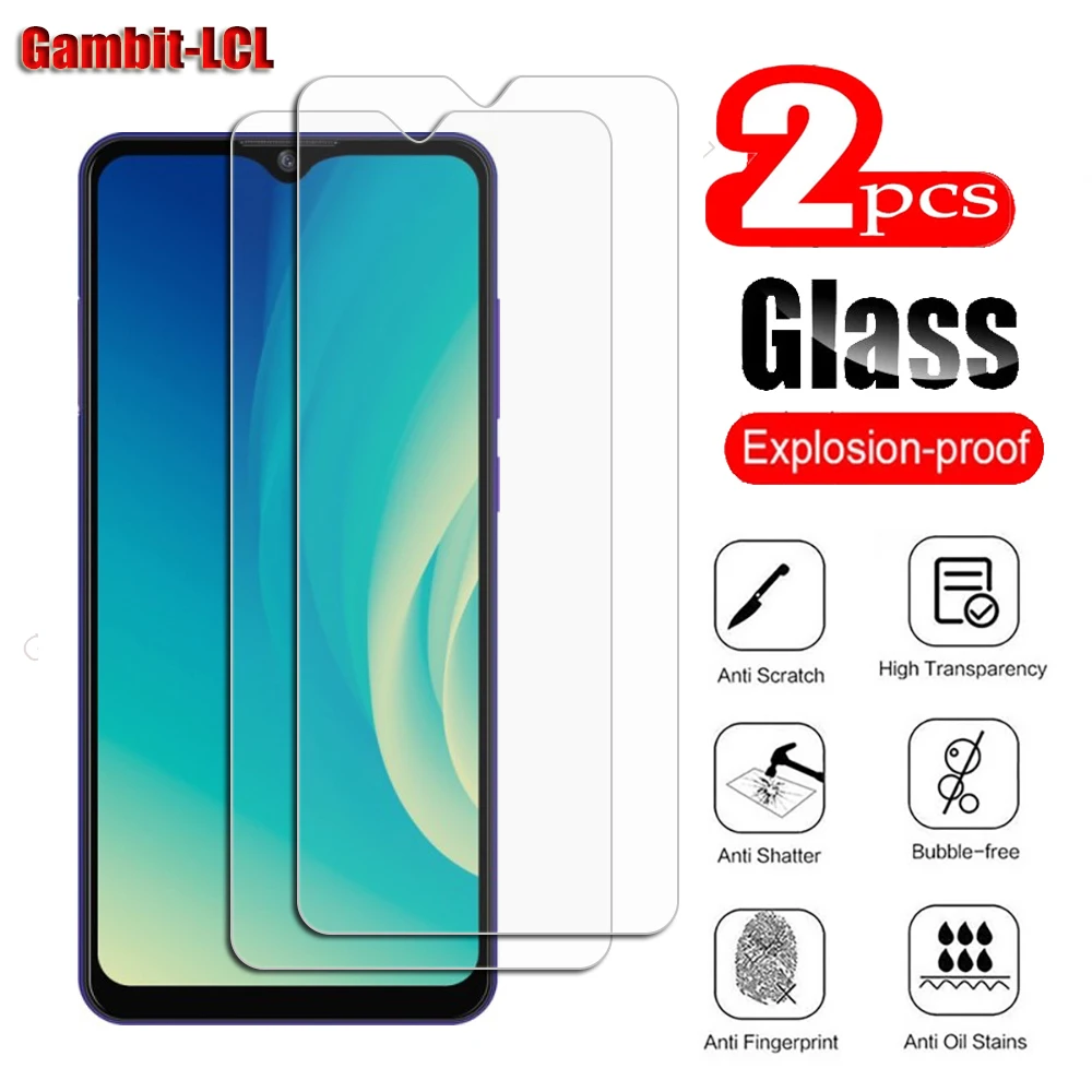 

2Pcs Original Protective Tempered Glass For ZTE Blade A7s 2020 6.5" A7020 Optus X Pro Screen Protection Protector Cover Film