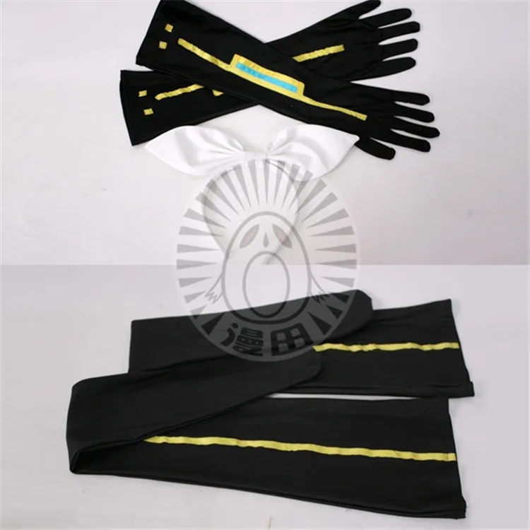 

Tailored size Anime VOCALOID Cosplay Kagamine Rin Cos Halloween Party High Quality Dress Uniform Set For Men/Women Costume