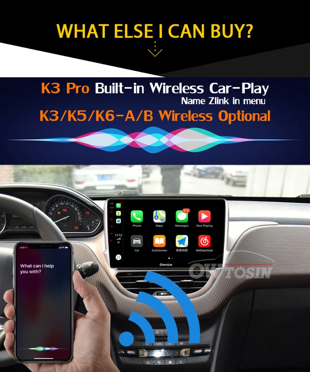 1din 360 ° панорамная камера 4G LTE Android 9,0 4G+ 64G DSP CarPlay Автомобильный мультимедийный плеер для peugeot 2008 208- gps радио