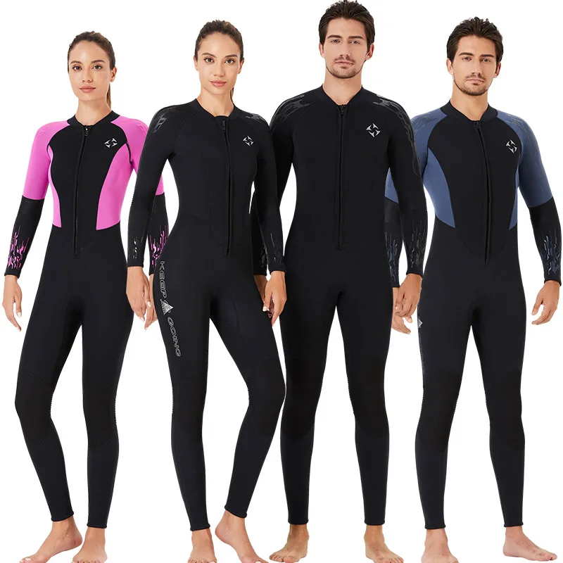 

Слитный гидрокостюм CX11- 3 мм с длинными рукавами и бархатной подкладкой