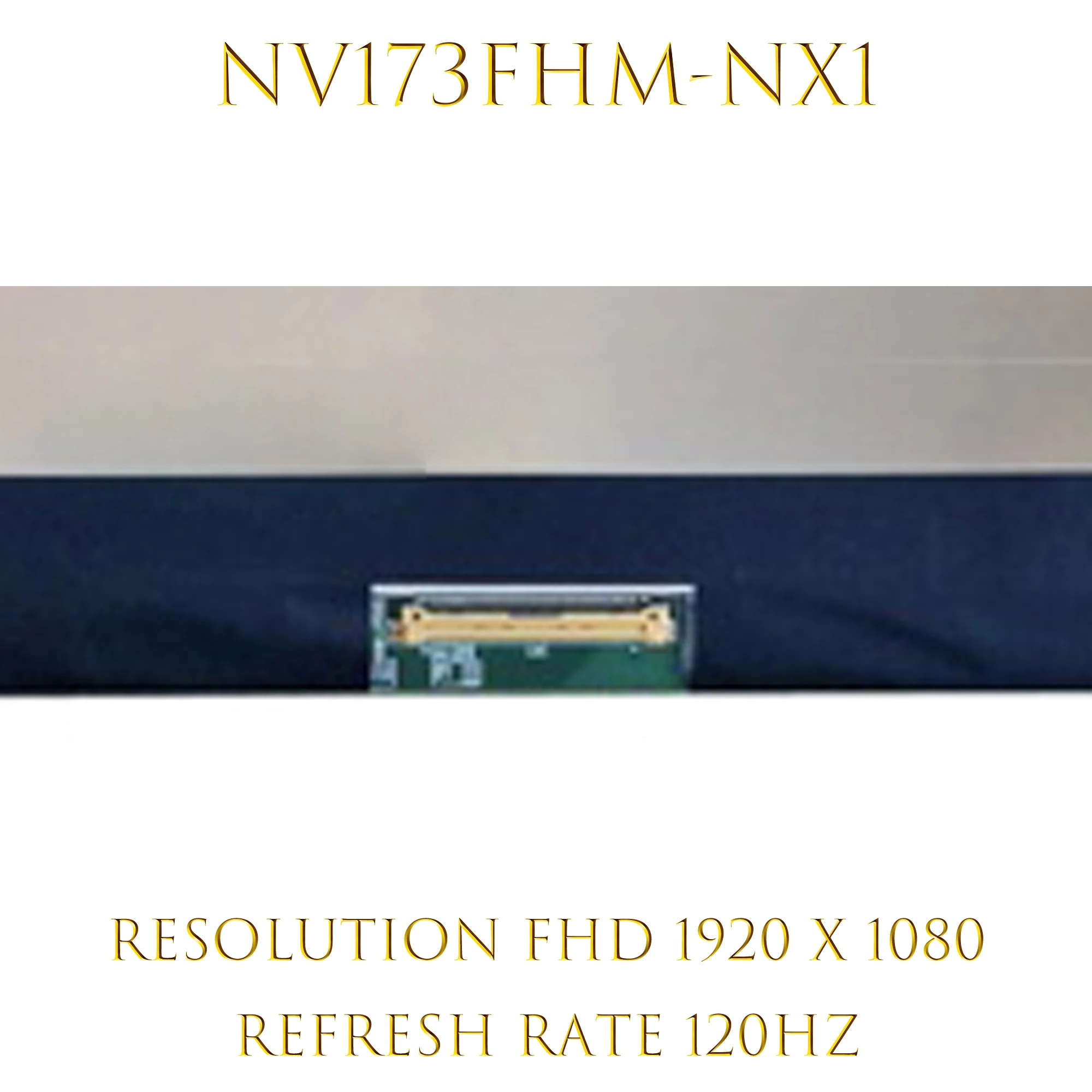 Экран для ноутбука 17 3 дюймов FHD 1080P внешний аккумулятор 120 Гц ЖК-экран 1920*1080 EDP