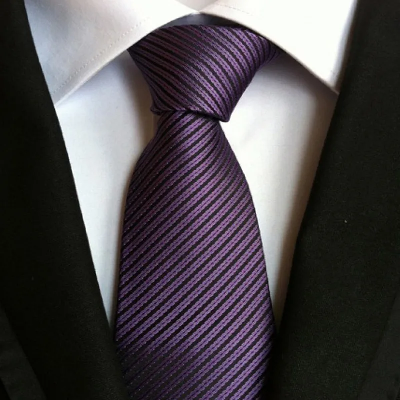 

8cm High Quality Pink Plaid Ties for Men Fashion Classic Mans Necktie for Wedding Groom Tie