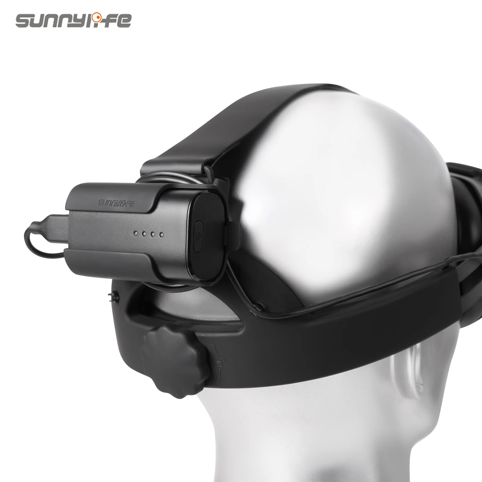 

Регулируемый ремешок для головы Sunnylife TD78 с зажимом на батарейке, сменный ремешок для снятия давления лица, аксессуары для очков FPV V2