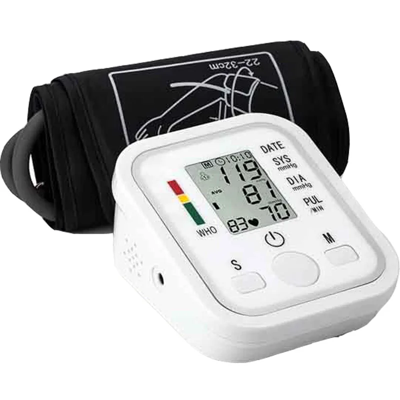 BP Meter Автоматический цифровой монитор артериального давления на руку BP Сфигмоманометр манометр измеритель тонометр для измерения артериального давления - Цвет: BP Meter