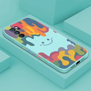 cute smile case for reno 6 pro plus reno 5 pro 4 z 5g 2z 2f soft silicone lace edge strip phone cover for find x3 pro lite neo free global shipping