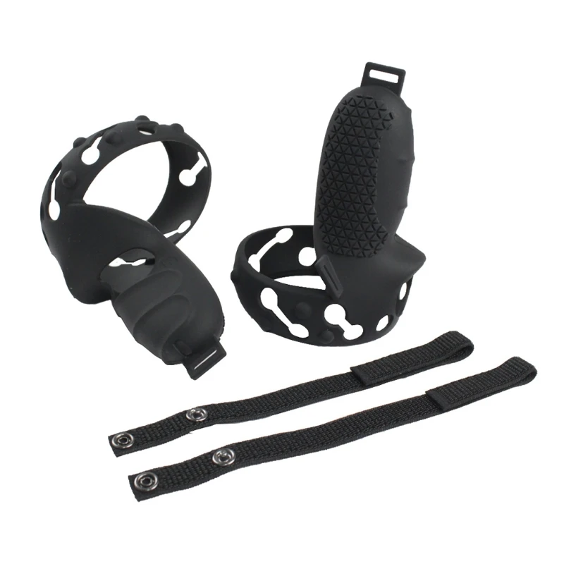 

Non-slip Protection Silicone Case Handle Grip Strap for -Oculus Quest 2 VR