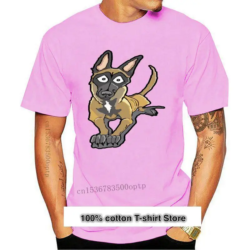 

Camiseta de moda de malois belga para hombres, Camisa de algodón для взрослых, cuello Round Do, манга corta
