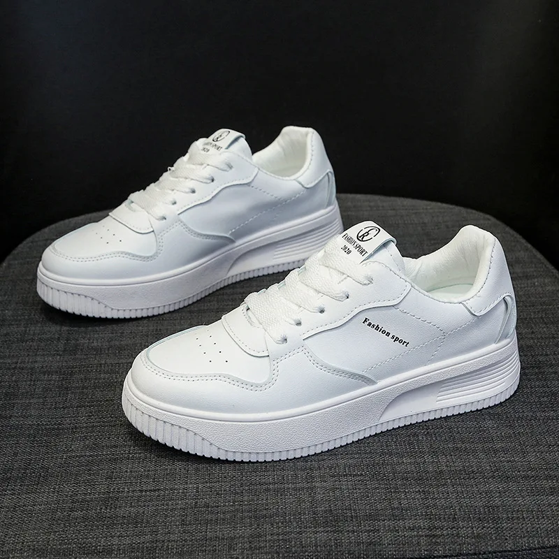 

Spring New Versatile Student White Shoes Women's Board Shoes Women's Platform Sports Shoes