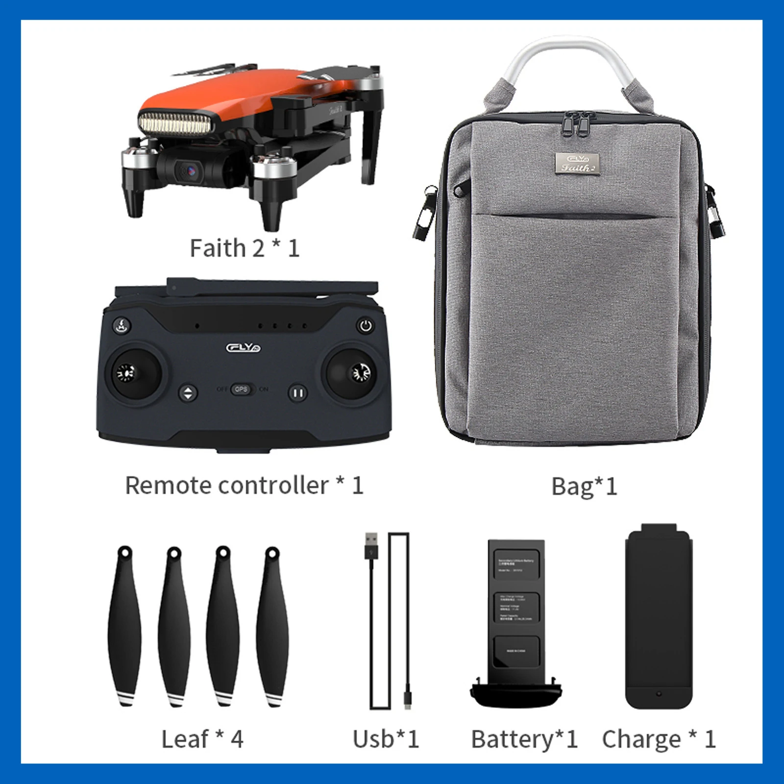 CFLY Faith 2 Pro GPS 3 осевой карданный FPV Дрон Квадрокоптер C FLY Faith2 складной вертолет 4K