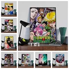 Классическое японское аниме Hunter X охотничий плакат HD Художественная печать на холсте картины для современной спальни украшение гостиной