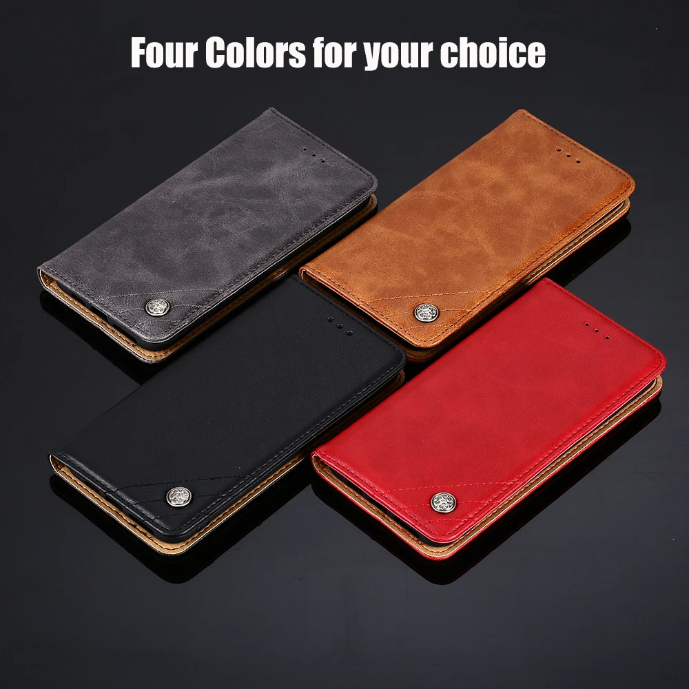 For ZTE Blade 20 Smart Case Flip Wallet Book Retro Leather Phone for 10 V2020 Vita Cover Coque Accessories | Мобильные телефоны и