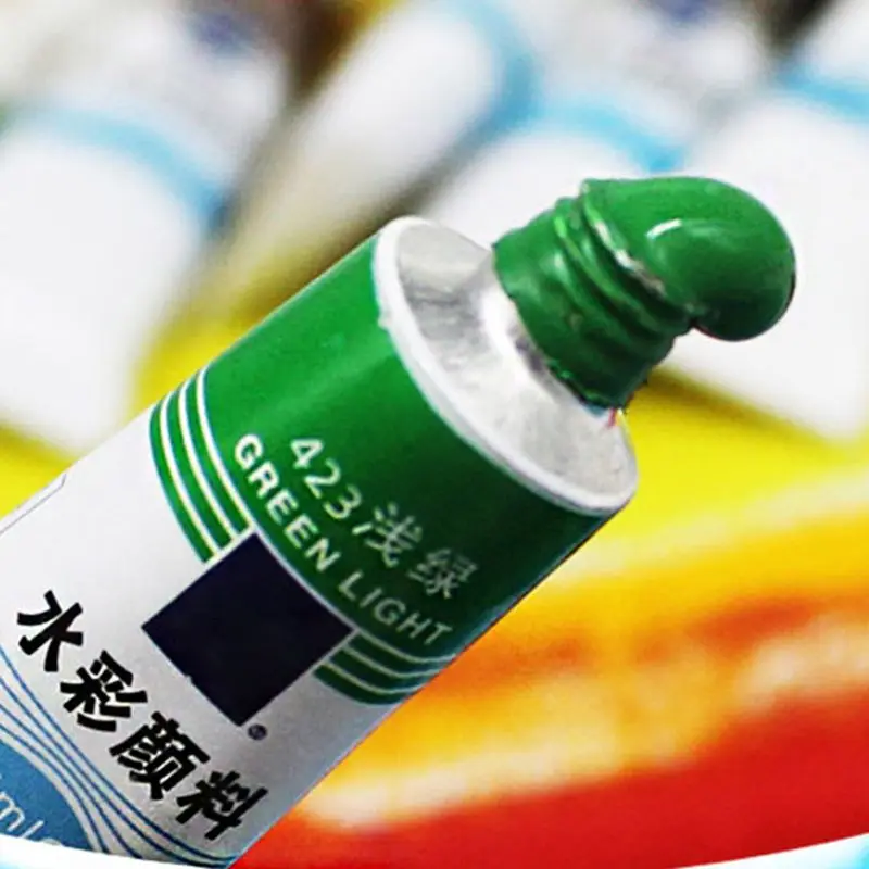

12ml 12/24 Colors Professional Paint Tubes Drawing Painting Watercolor Pigment Dropshipping