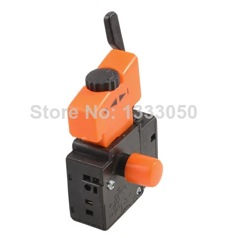 

1pc Electric Drill 5E4 Lock On Speed Control Trigger Switch AC 250V 6A FA2-6/1BEK