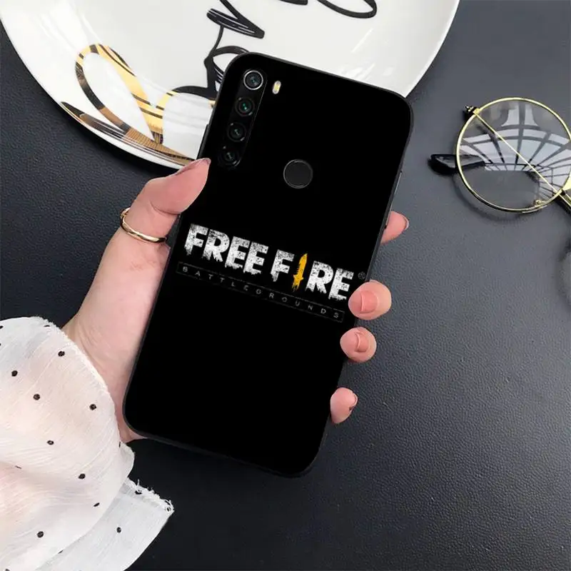 

free fire PUBG GAME GUN Phone Case For Xiaomi Redmi 7 8 9t a3Pro 9se k20 mi8 max3 lite 9 note 9s 10 pro