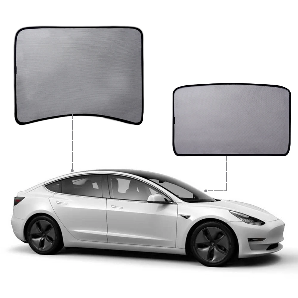 

Солнцезащитный козырек для автомобиля Tesla, для передней и задней панели автомобиля, для крыши, солнцезащитный, 2 шт.