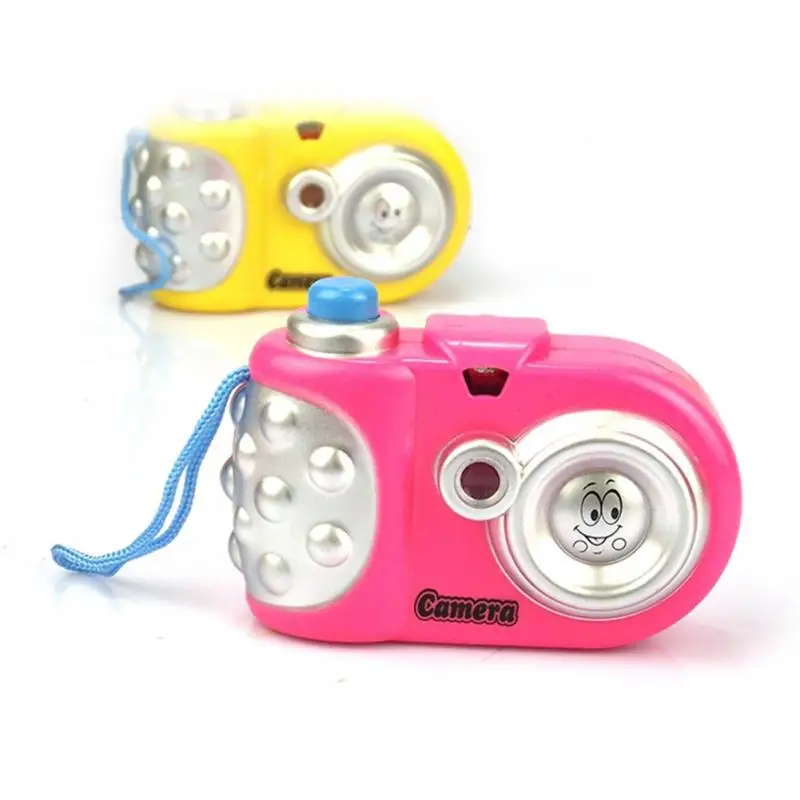 Novel Cartoon projection camera toy cartoon nursery toys Children educational baby gift |