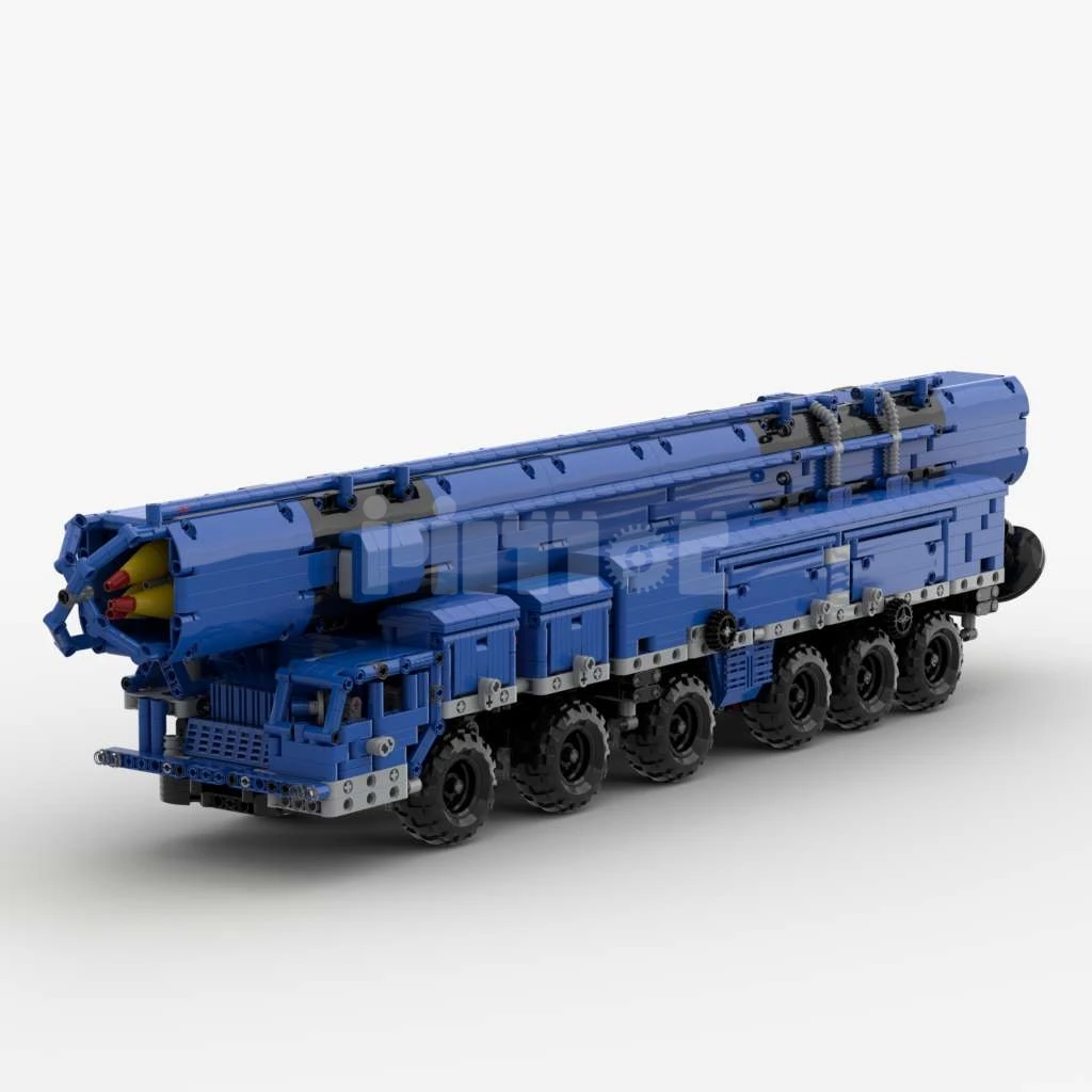 Moc-53753 / 53755 maz-547 грузовик для транспортировки ракет 3444 шт. подарок мальчику