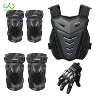wosawe adult motocross armor back chest spine body protector motorcycle jackets vest off road mtb motorbike protective gear suit